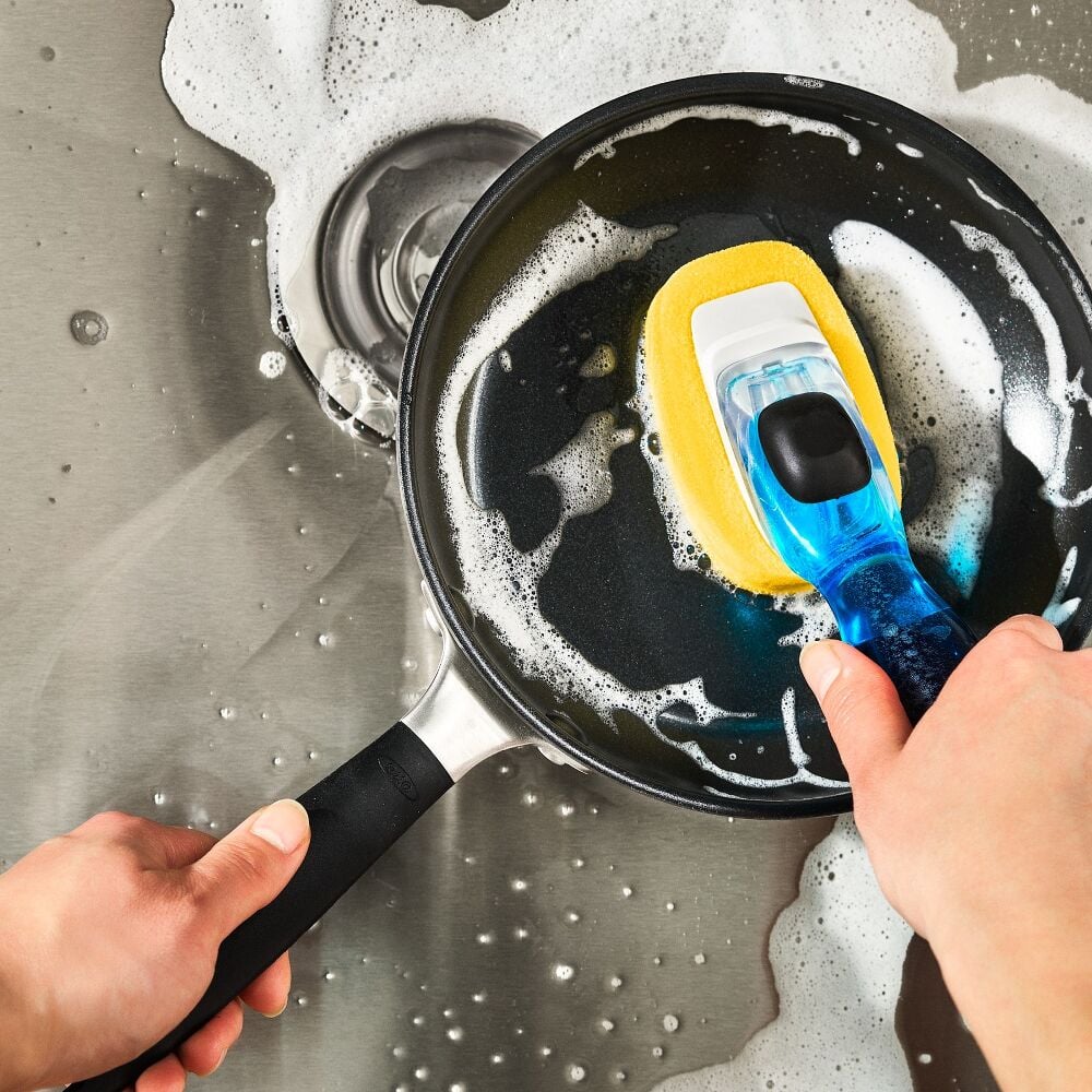 Soap Dispensing Dish Sponge X2