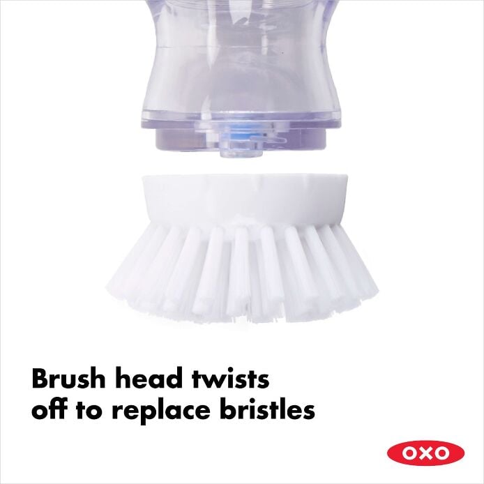 Soap Dispensing Palm Brush D6