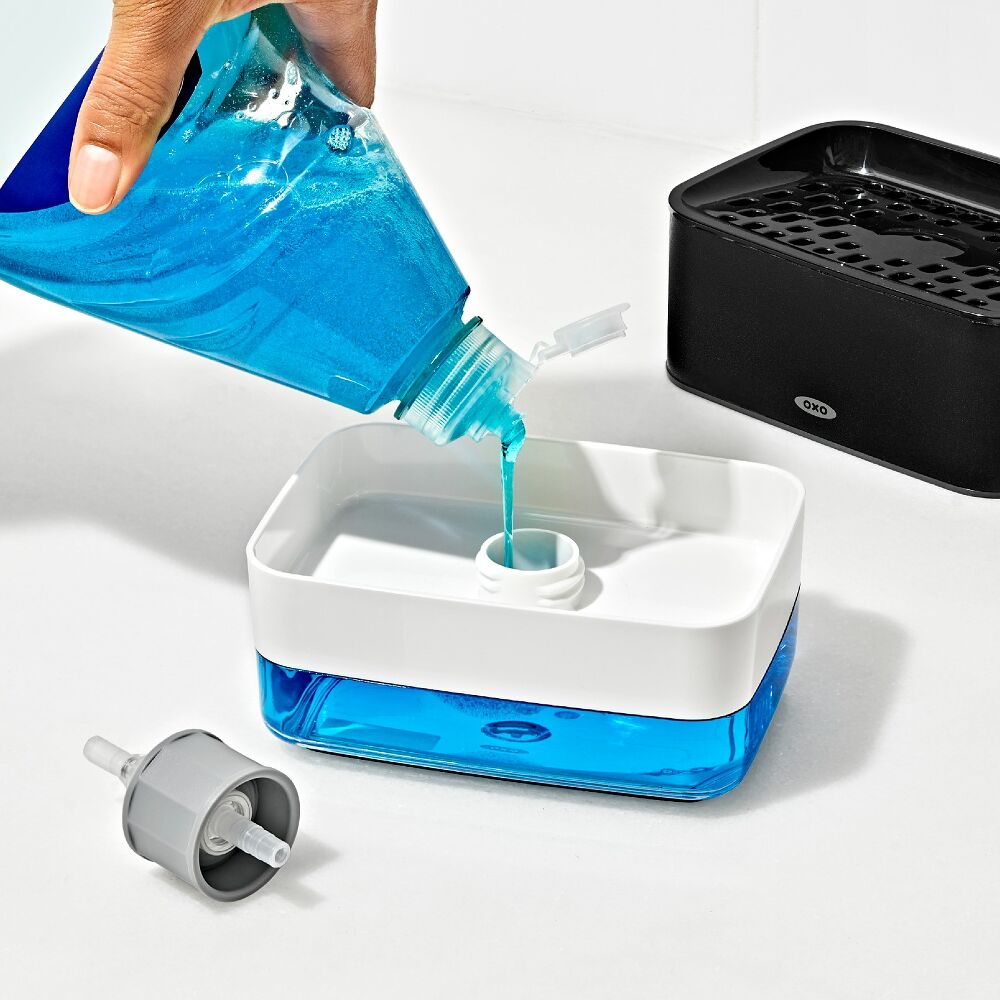 Soap Dispensing Sponge Holder L5