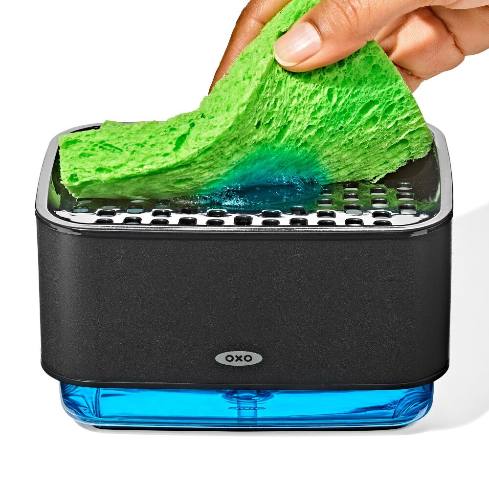 Soap Dispensing Sponge Holder L5