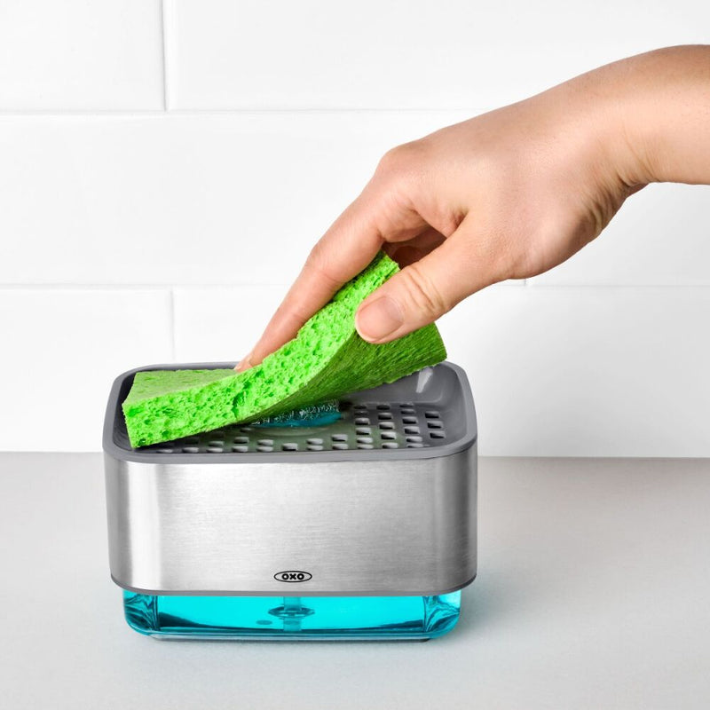 Soap Dispensing Sponge Holder S0