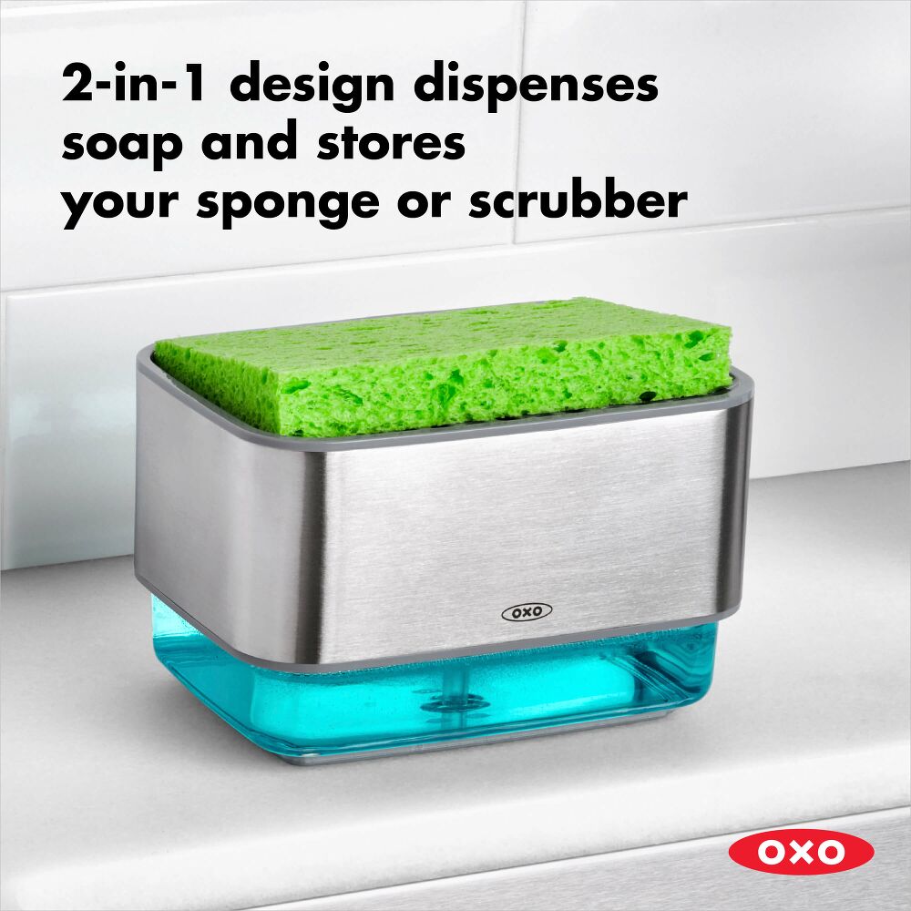 Soap Dispensing Sponge Holder S0