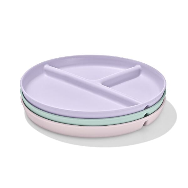 Stackable Divided Plates Set - 3 Pack L4