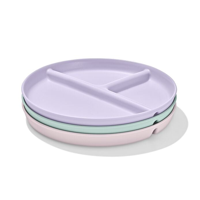 Stackable Divided Plates Set - 3 Pack L4