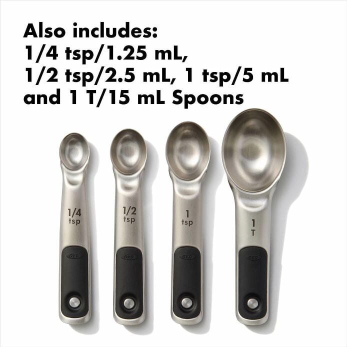 Stainless Steel Measuring Cups and Spoons Set D0