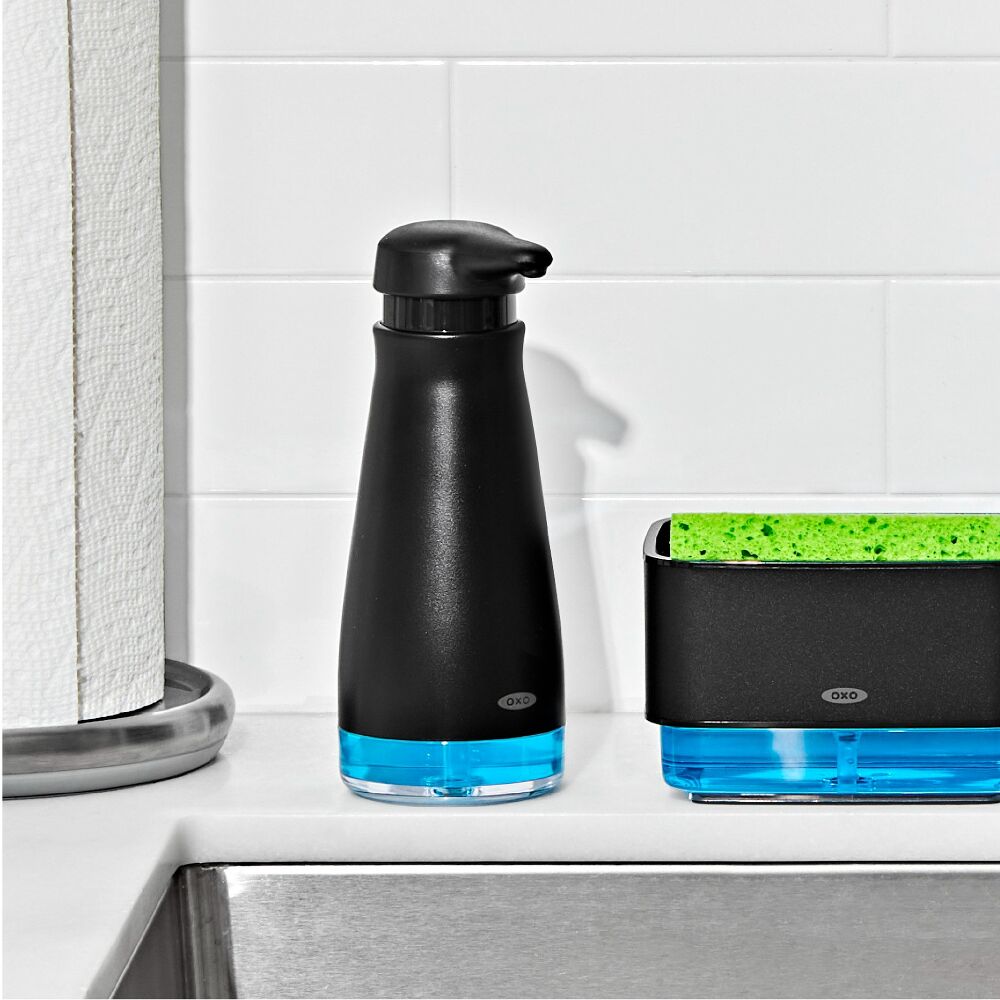 Stainless Steel Soap Dispenser - Black S5