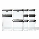 Steel 12-Piece POP Container Set T7