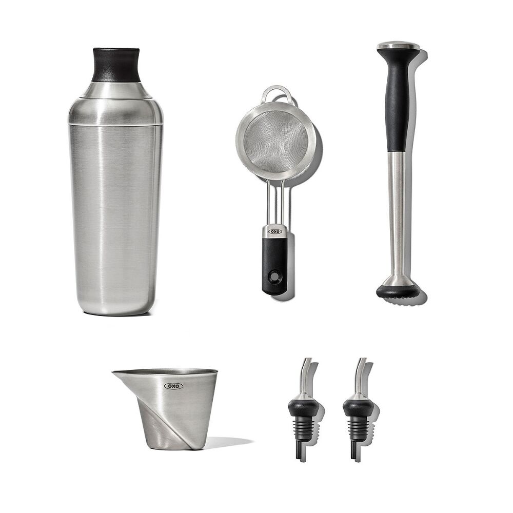 Steel 6-Piece Barware Set K4