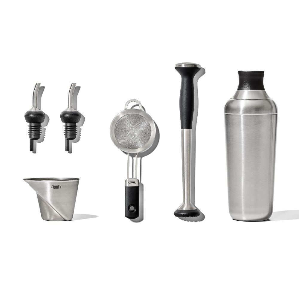 Steel 6-Piece Barware Set K4