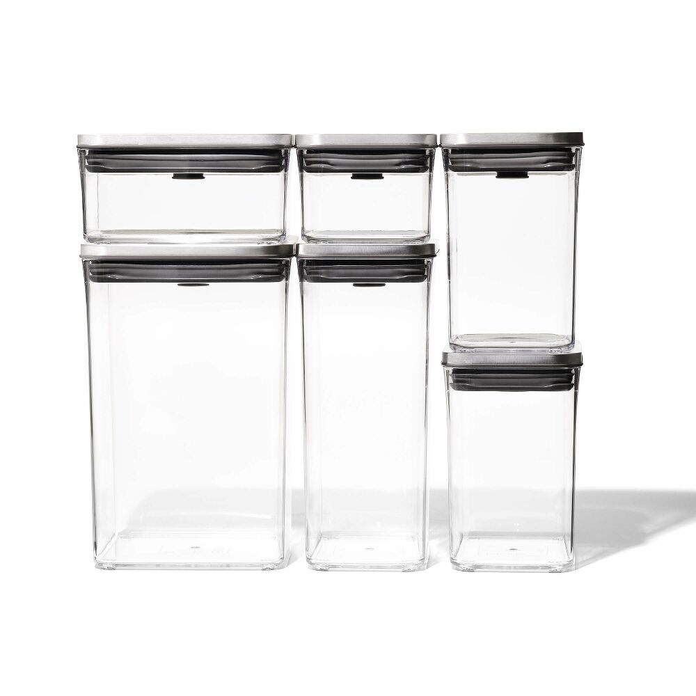 Steel 6-Piece POP Container Set J0