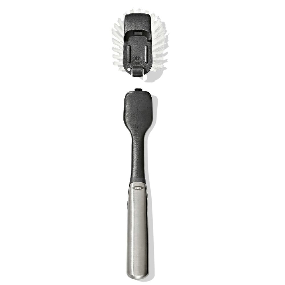 Steel Dish Brush with Replaceable Head I1
