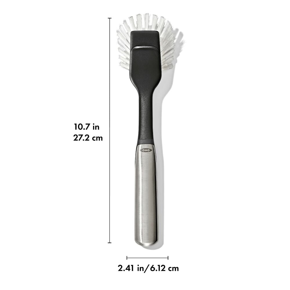 Steel Dish Brush with Replaceable Head I1