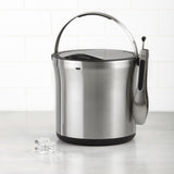 Steel Ice Bucket & Tong Set K1