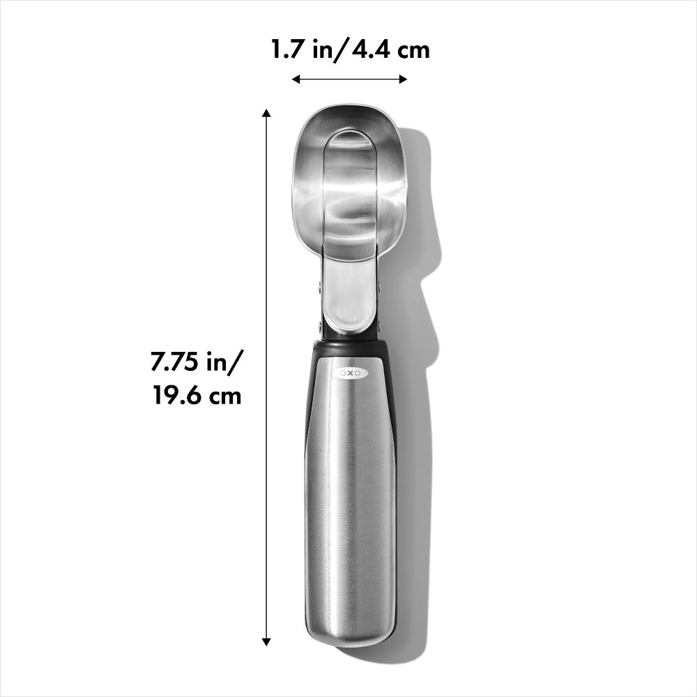 Steel Lever Ice Cream Scoop A7