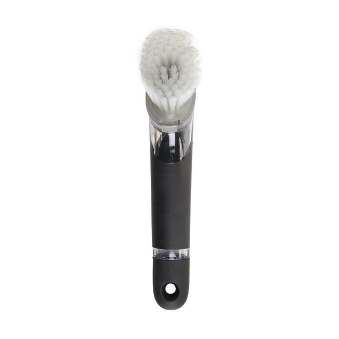 Steel Soap Dispensing Dish Brush N2