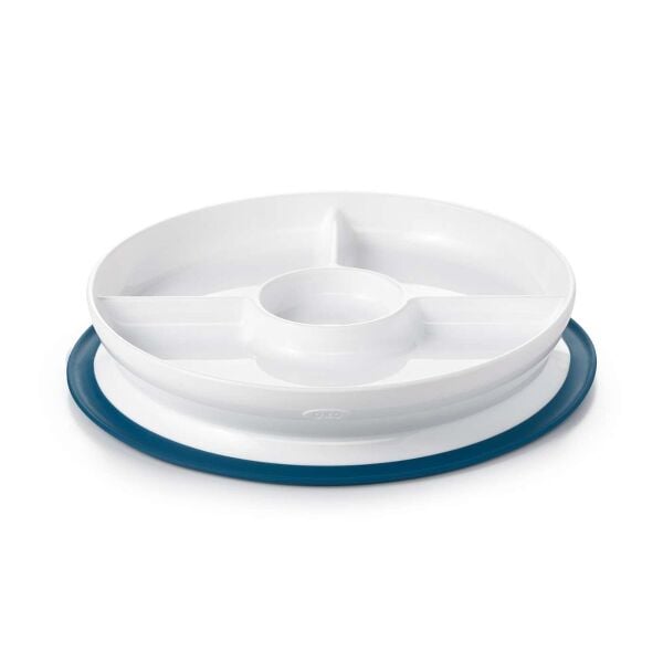 Stick & Stay Suction Divided Plate S5