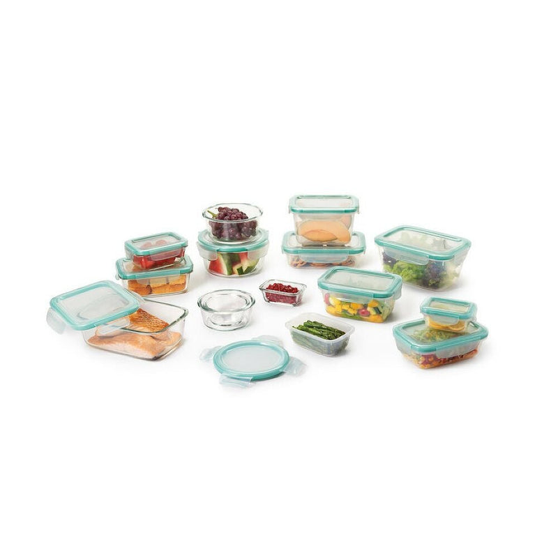 OXO Good Grips 30 Piece Smart Seal Glass & Plastic Container Set G7