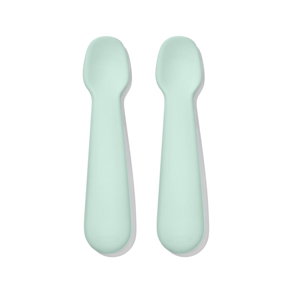 Textured Suction Plate & Spoons Set – 3-Piece N4