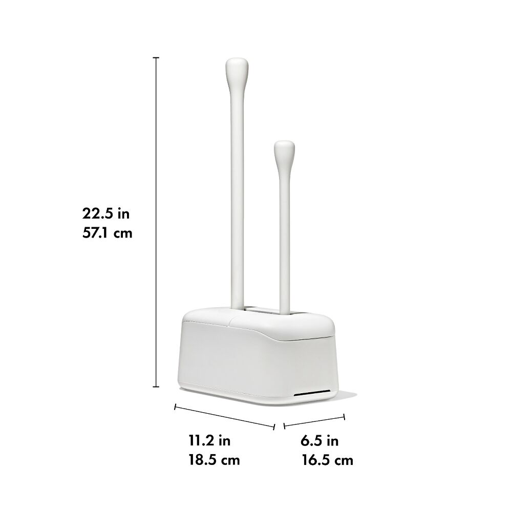 Toilet Brush & Plunger Set X4