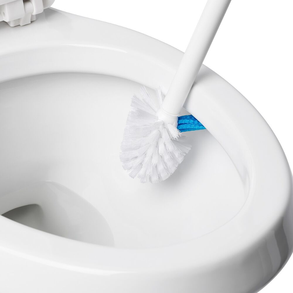 Toilet Brush with Rim Cleaner B2