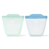 Tot Silicone Reusable Bag - 2-Piece Stand-Up Cup Set M1