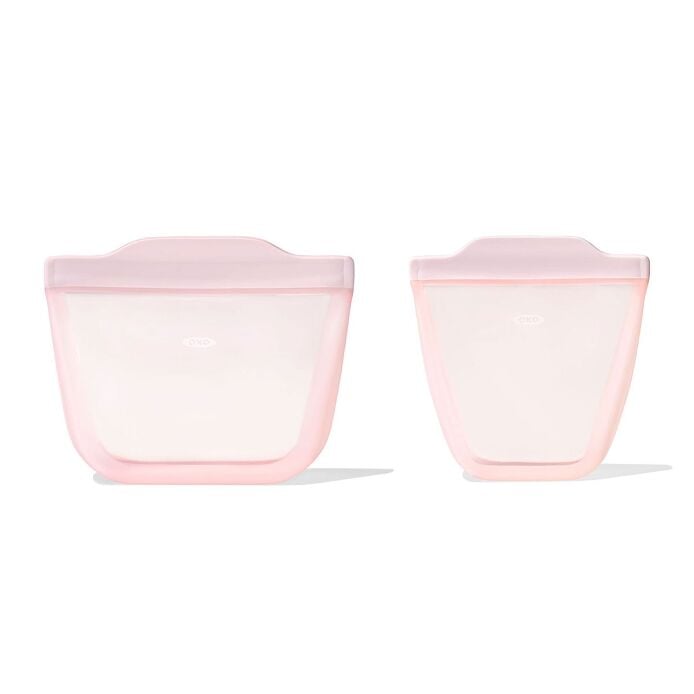 Tot Silicone Reusable Bag - 2-Piece Stand-Up Cup Set M1