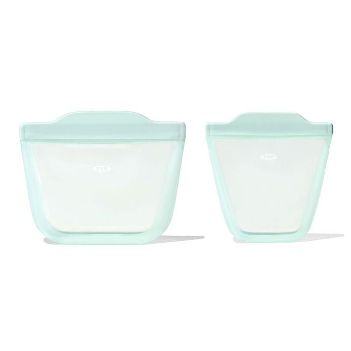 Tot Silicone Reusable Bag - 2-Piece Stand-Up Cup Set M1