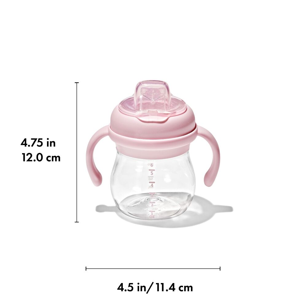 Transitions 6 Oz Soft Spout Sippy Cup with Removable Handles B2