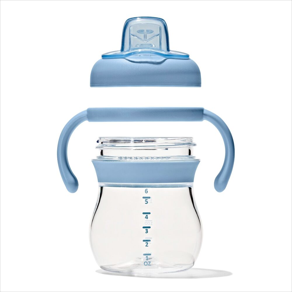 Transitions 6 Oz Soft Spout Sippy Cup with Removable Handles B2