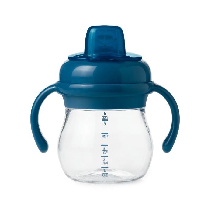 Transitions 6 Oz Soft Spout Sippy Cup with Removable Handles B2