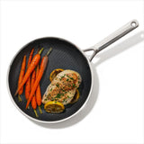 Trident Hybrid Non-Stick Stainless Steel 10 in Fry Pan T4