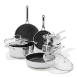Trident Hybrid Non-Stick Stainless Steel 10-Piece Set P9