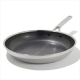 Trident Hybrid Non-Stick Stainless Steel 12 in Fry Pan Z3