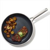 Trident Hybrid Non-Stick Stainless Steel 12 in Fry Pan Z3