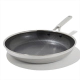 Trident Hybrid Non-Stick Stainless Steel 12 in Fry Pan Z3