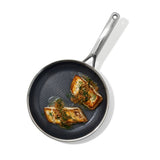 Trident Hybrid Non-Stick Stainless Steel 2-Piece Frypan Set N4