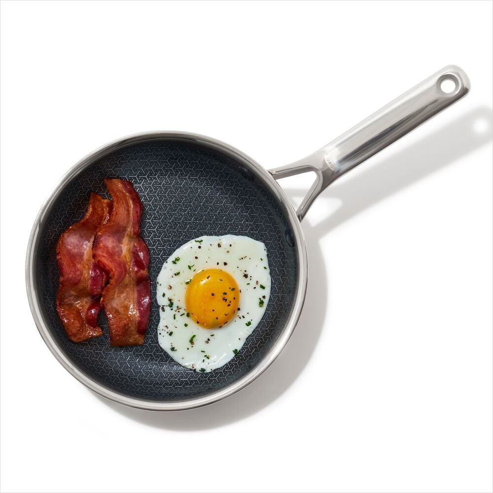 Trident Hybrid Non-Stick Stainless Steel 8 in Fry Pan S8