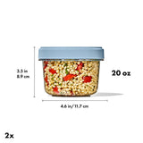 Twist & Stack Container (20 oz) – 2-Pack W2