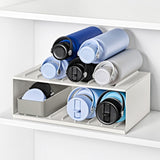 Water Bottle Organizer with Accessory Bin Y8