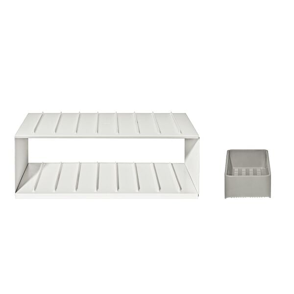 Water Bottle Organizer with Accessory Bin Y8