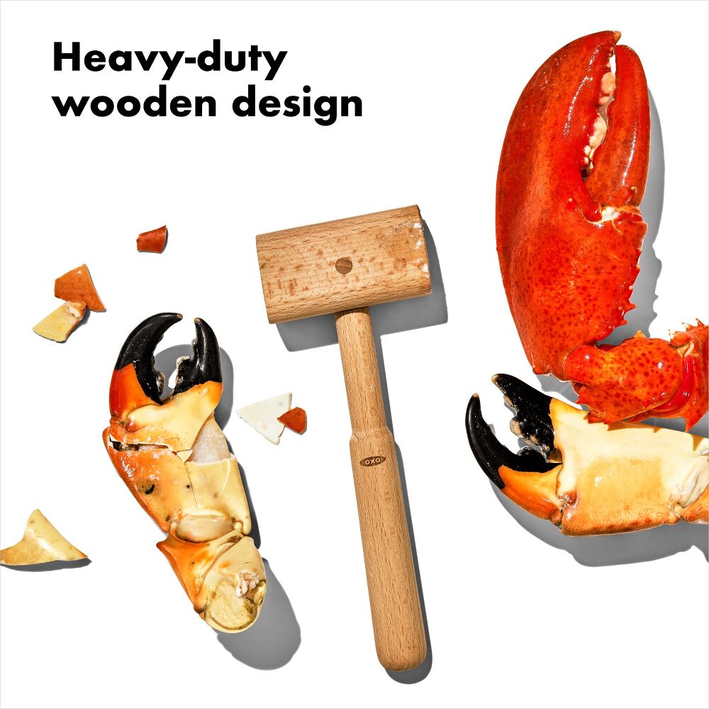 Wooden Seafood Mallet D2