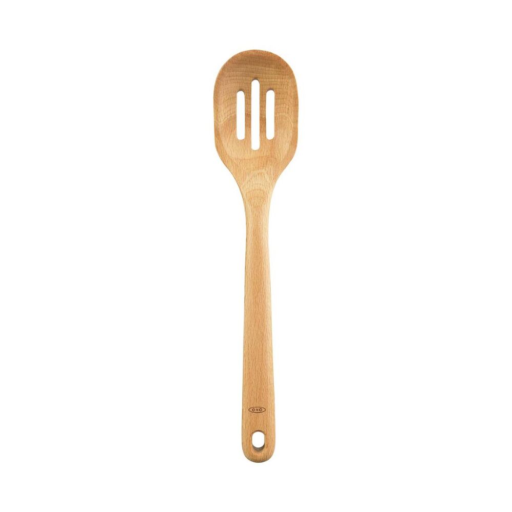 Wooden Slotted Spoon R0