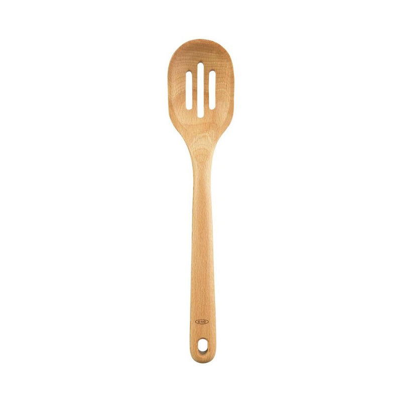 Wooden Slotted Spoon R0